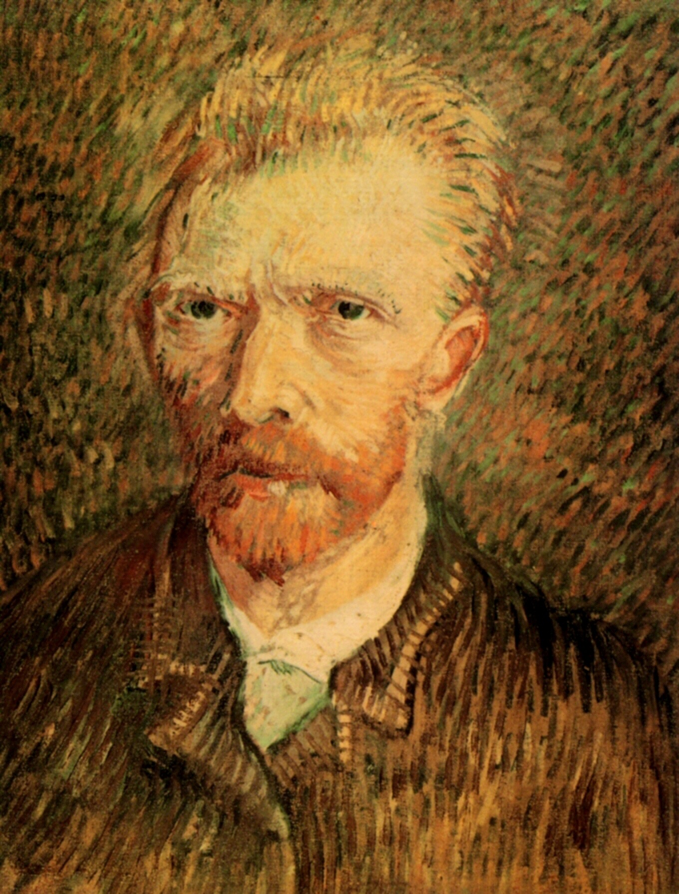 Картина Ван Гога Автопортрет 1887-1888